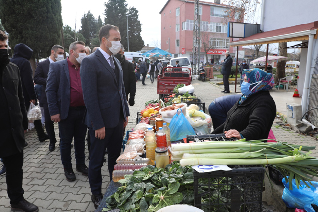 Başkan Kavaklı'da tek tek görüştü!