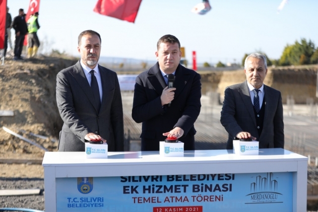 Ek hizmet binasının temeli atıldı
