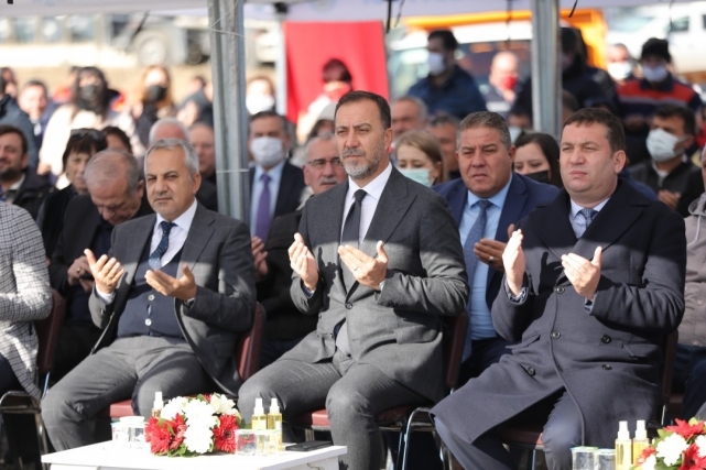 Ek hizmet binasının temeli atıldı