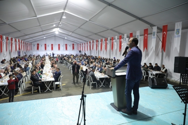 2500 kişilik protokol iftarı