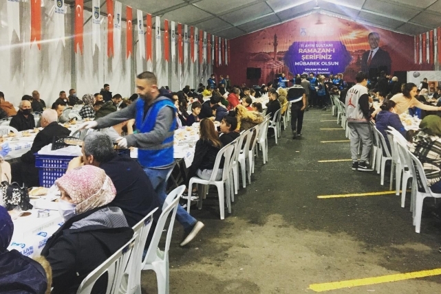 2 Bin kişilik iftar...