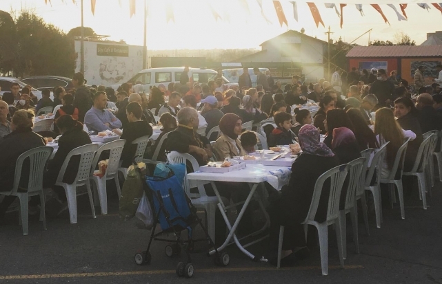 2 Bin kişilik iftar...
