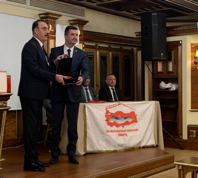 Altınkök, Antalya'da başkanlar kurulu toplantısına katıldı