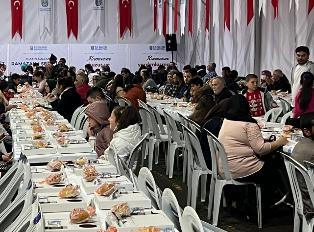 2 Bin kişilik iftar...