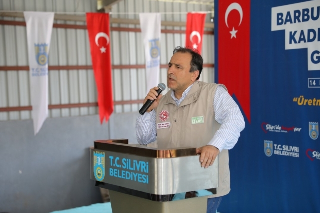 Kadın çiftçilere gübre dağıtıldı