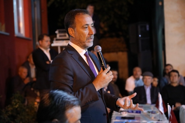 Başkan Yılmaz, "Sizin dertlerinizle dertleniyorum"