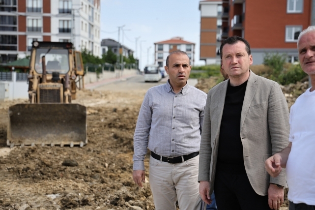Başkan Balcıoğlu projeleri yerinde inceledi