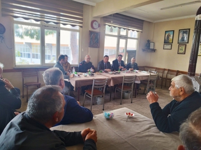 Kaymakam Tolga Toğan, mahalle ziyaretleri gerçekleştirdi