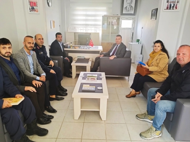 Kaymakam Tolga Toğan, mahalle ziyaretleri gerçekleştirdi