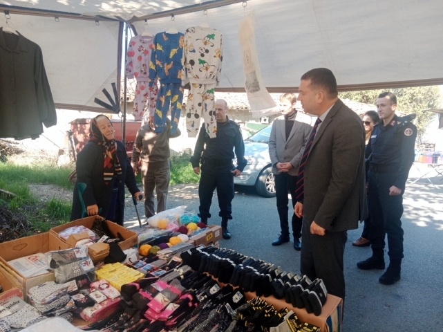 Kaymakam Tolga Toğan, mahalle ziyaretleri gerçekleştirdi