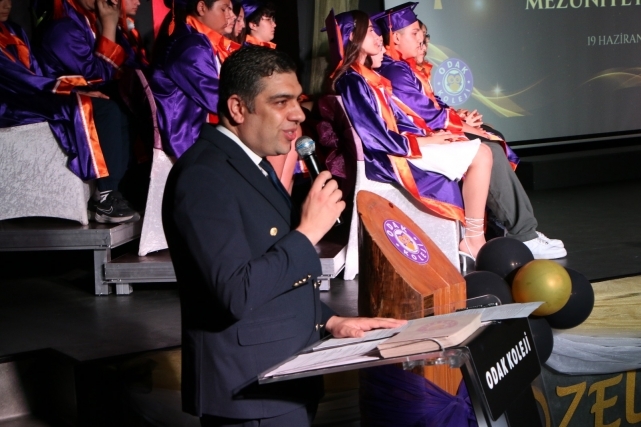 Odak Koleji’nde 8. Sınıflar Mezuniyet Coşkusu