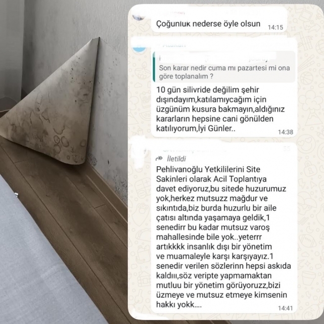 Milyonlar ver çile çek! Site sakinleri isyanda!