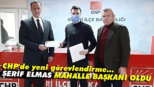 Şerif Elmas, aktif siyasete 'merhaba' dedi