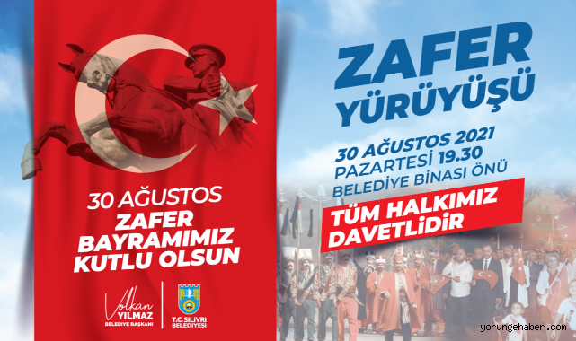 Zafer Yürüyüşüne davet var!