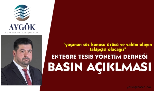 Entegre tesis yönetiminden basın açıklaması