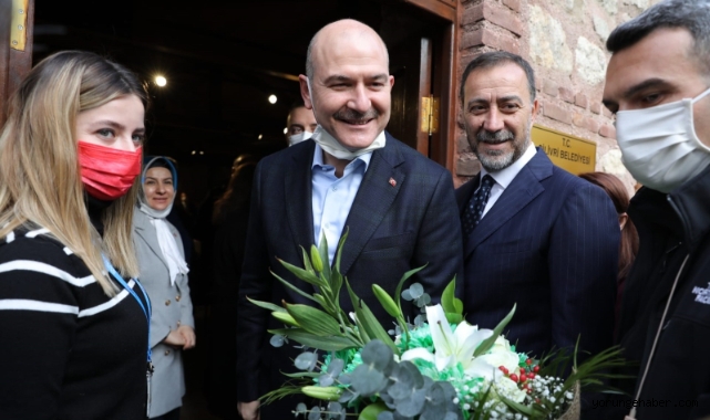 Bakan Soylu Silivri'ye geldi. Müjdeler peş peşe sıralandı
