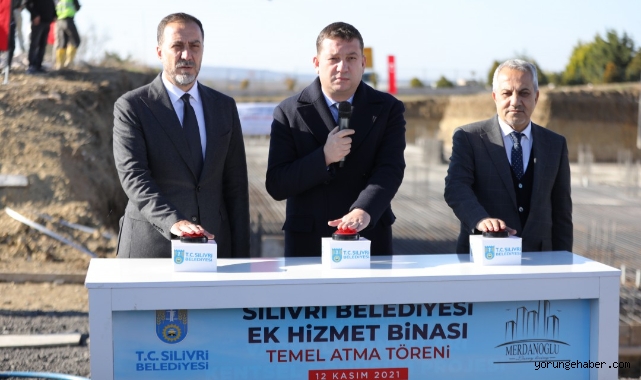 Ek hizmet binasının temeli atıldı