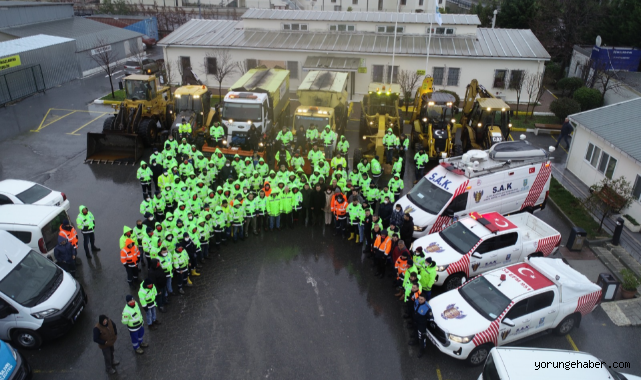 Silivri Belediyesi kış dönemi hazırlıklarını tamamladı