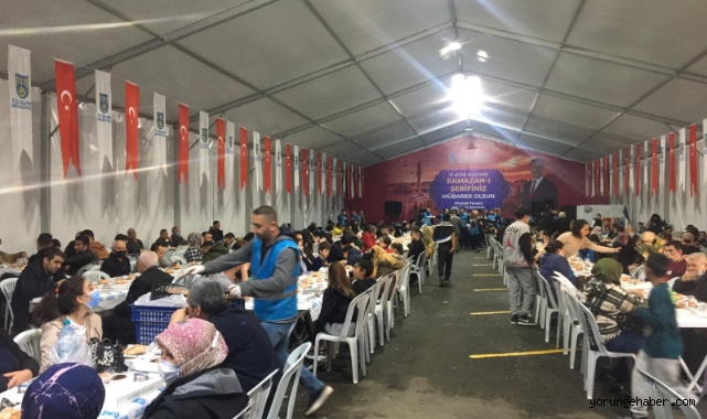 2 Bin kişilik iftar...