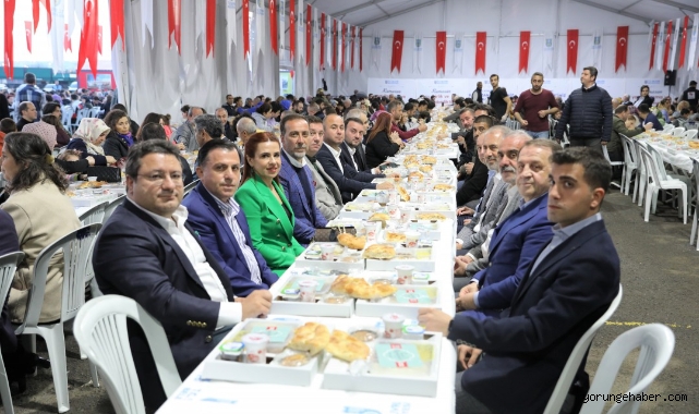 2500 kişilik protokol iftarı