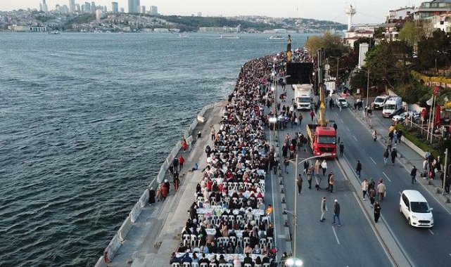 İstanbul'da 80 bin kişilik iftar!