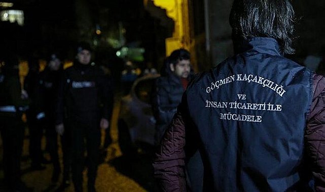 İstanbul'da düzensiz göçmen uygulaması...