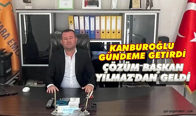 Kanburoğlu gündeme getirmişti