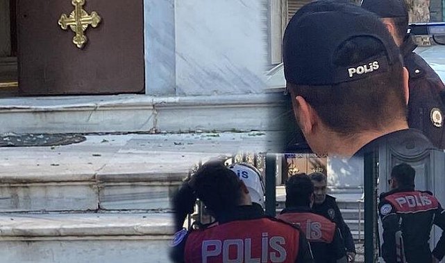 Kilisede panikleten olay!