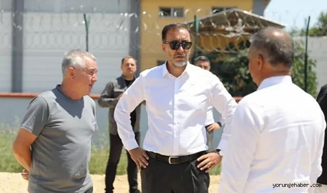Volkan Yılmaz söz verdi ve tesisler başladı