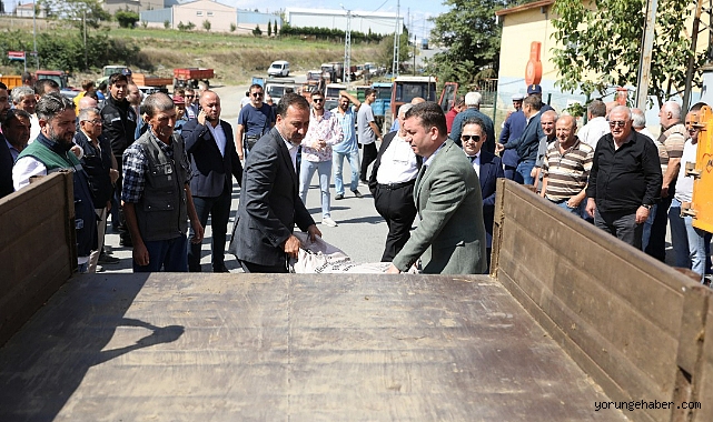 Bekirli, Kurfallı ve Fener'de tohumluk arpa coşkusu