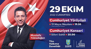 Başkan Yılmaz'dan cumhuriyet coşkusuna davet