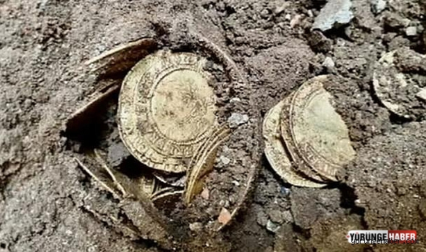 Evin mutfağından 754 bin euro değerinde hazine çıktı