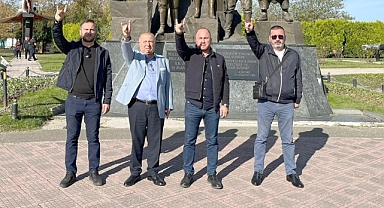 Yalçın ve ekibi Samsun'daydı