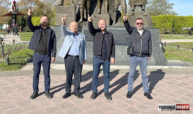 Yalçın ve ekibi Samsun'daydı