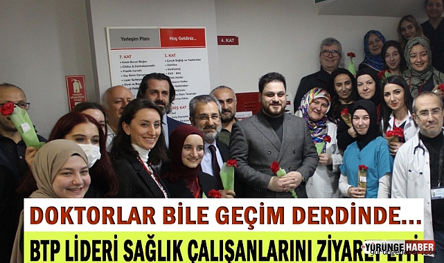 Sağlık çalışanları da geçim derdinde…