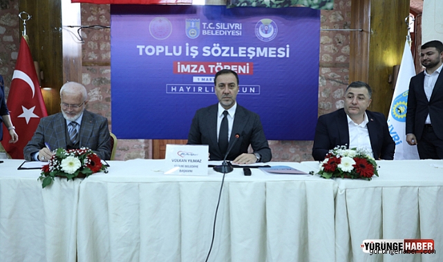 Silivri Belediyesinde toplu iş sözleşmesi imzalandı