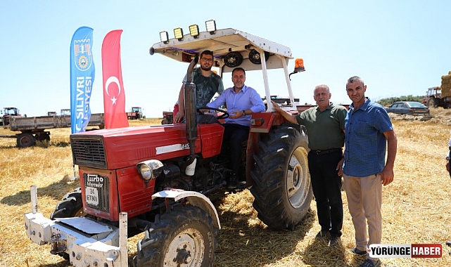 Silivri Belediyesinden  üreticilere 2,5 Milyon TL'lik saman desteği
