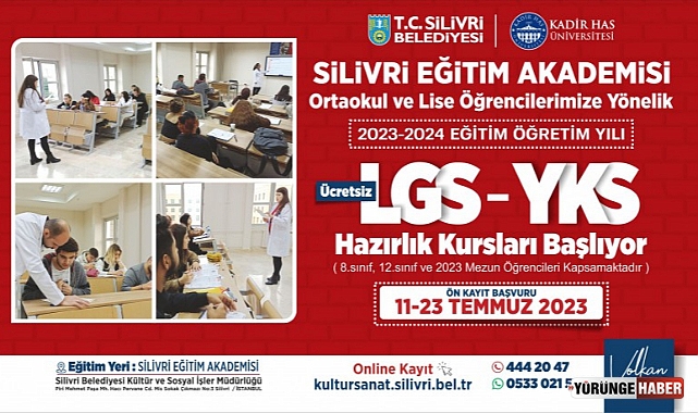 Silivri eğitim akademisi LGS-YKS kursu başlıyor