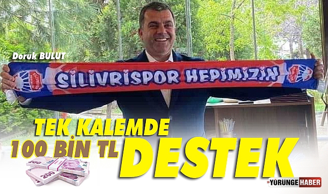Bulut'tan tek kalemde 100 Bin TL bağış