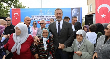 Başkan Yılmaz: "Silivri'nin üzerinde biriken tozu ve kiri süpürüyoruz