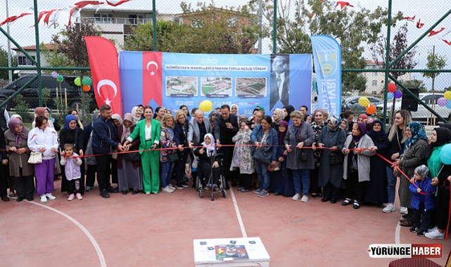 Silivri Gümüşyaka'da 3 parka toplu açılış töreni