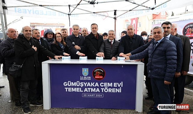 Başkan Yılmaz, Gümüşyaka Cemevi'nin temelini canlarla birlikte attı