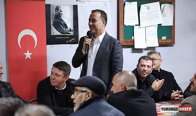 Başkan Yılmaz Yolçatı'da coşkuyla karşılandı