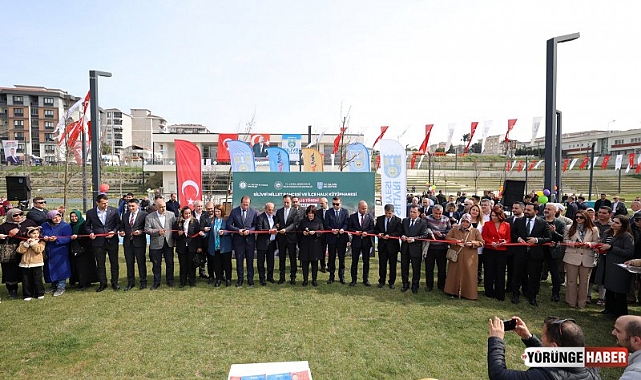 Silivri'de milletin bahçesi milletle birlikte hizmete açıldı