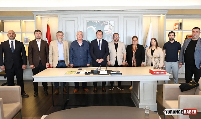Kent Konseyi yönetiminden Balcıoğlu'na ziyaret