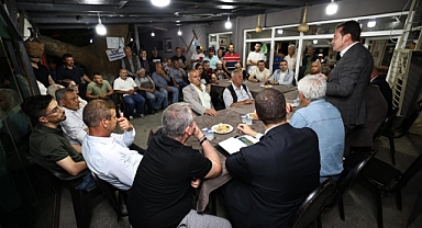 Başkan Balcıoğlu, Yolçatı'da vatandaşlarla buluştu