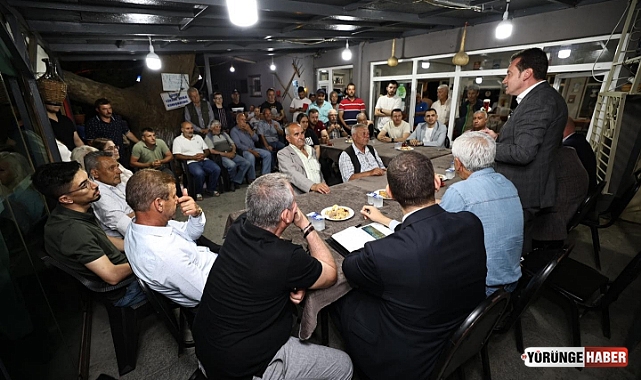 Başkan Balcıoğlu, Yolçatı'da vatandaşlarla buluştu