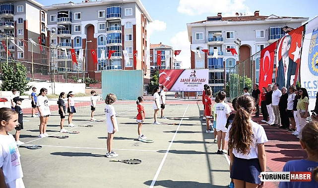30 Ağustos Tenis Turnuvası başladı
