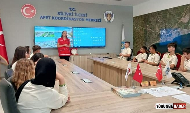 TÜRAM Lisesi öğrencilerine AFAD Bilinci Eğitimi verildi