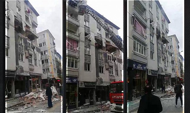 Çorum'da doğal gaz patlaması!